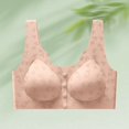 thumbnail image 6 of SAZBJOJN Bralettes for Women Soft Stretchy Daily Wear Push Up Bra Breathable Comfort Wireless Printed Bras for Women Light Support Full Coverage No Underwire Bra Size 34 Brown, 6 of 6