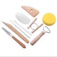 thumbnail image 3 of Kit De Herramientas Para Esculpir, Herramienta De Arcilla Diy, Juego De Herramientas Para Esculpir Arcilla De Modelado De Polímero Para Cerámica Minnieouse EL009460-00, 3 of 6