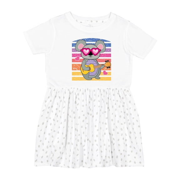 Inktastic Australian Koala Cool Sunset Girls Toddler Dress