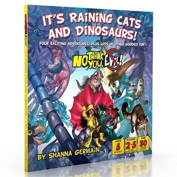 Monte Cook MCG196 No Thank You Evil Its Raining Cats & Dino Game