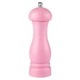thumbnail image 3 of 2x Molinillo Manual De Sal O Pimienta Con Núcleo De Molienda De Cerámica, Recargable, Ajustable, Color Rosa, 3 of 7