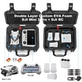 thumbnail image 3 of Lekufee Portable Waterproof Hard Case for DJI Mini 4 Pro,Mini 3 Pro,Mini 3 Drone and Accessories (Case Only), 3 of 7