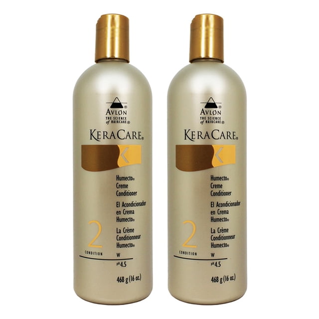 Keracare Humecto Crema Acondicionador 16oz "Paquete de 2""