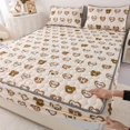 thumbnail image 1 of New Arrival Anti-mite Soft Sanding Quilted Mattress Cover Twin Queen All-inclusive Quilting Bed Cover Not Included Pillowcase, 1 of 5