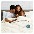 thumbnail image 3 of Comforter Set - Twin/Twin Extra Long Size - Ultra-Soft - Goose Down Alternative - Premium 1800 Series - All Season Warmth (Twin/Twin XL, Cream), 3 of 6