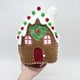thumbnail image 5 of Almohada de Peluche con Forma de Casa de Jengibre, Almohada de Casa de Jengibre, Decoración de Pan de Jengibre, Regalo, Decoración para la Oficina y el Hogar, 5 of 6
