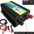 thumbnail image 4 of Mistaha Peaks Power 3000W Modified Sine Inverter High Frequency Power Inverter DC to AC Converter Car Power Inverter with 2.1A Dual USB Port Battery Clips, 4 of 6