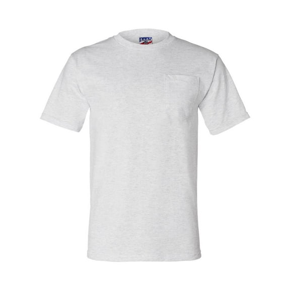Union-Made Short Sleeve T-Shirt with a Pocket Bayside