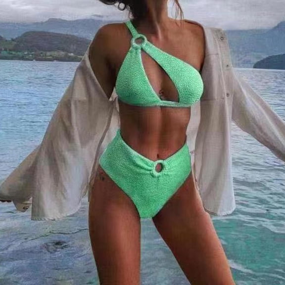 Tejiojio Clearance Sale Women's Swimsuit Womens Swimwear Tankini Tops Ladies Ladies' Swimwear Funny Bathing Suit Swimsuits for Women Beachwear