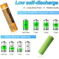 NIMH AAA Rechargeable Battery 1.2V 700mah Rechargeable AAA Batteries
