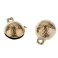 thumbnail image 3 of facefd Vintage Style Tiny Bells Mini Bells Craft Decorative Chinese Style 1.8 cm, 3 of 9