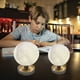 thumbnail image 1 of Fiudx Lámpara de Mesa de Metal, Control Táctil, Carga Inalámbrica, Brillo Ajustable, Fuente de Luz Led, Diseño de Ahorro de Energía, Decoración de Mesita de Noche, Luz de Ambiente de Bar, Color Blanc, 1 of 7