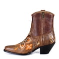 thumbnail image 6 of Diba True Womens Cains Ville Embroidered Snip Toe Cowboy  Ankle Boots, 6 of 11
