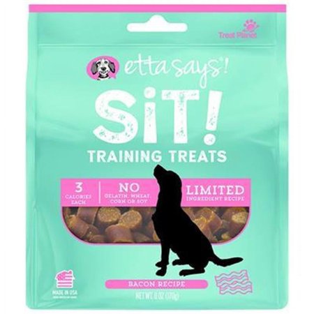 UPC: 0856995008138 | Etta Says 41400813 Sit Training Bacon Dog Treat – 6 oz