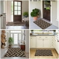 thumbnail image 7 of hicorfe Indoor Doormat,Non-Slip Front Back Door Mat for Entryway,Inside Floor Mat,24"x35" Dark Brown, 7 of 7