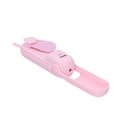 thumbnail image 4 of Ventilador de mano, portátil, plegable, mini dispositivo de refrigeración con linterna de emergencia, color rosa, 4 of 5