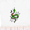thumbnail image 4 of Inktastic Snake and Moon Girls Toddler Dress, 4 of 5