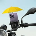 thumbnail image 4 of Universal Mini Umbrella Stand Phone Case - Anti-Glare Sunshade, Anti-Reflective, Protective & Easy-to-Use Suction Cup for All Phones, 4 of 8