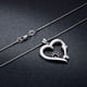 thumbnail image 5 of Xihbxyly Collar con Colgante de Pata de Perro En Forma de Corazón, Elegante Diseño de Aleación, Joya Conmemorativa para Mascotas, Cadena Ajustable, Versátil, para Uso Diario, Bodas y Fiestas, 50 Cm d, 5 of 6