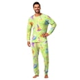 thumbnail image 3 of Halloween Family Pajamas Set Long Sleeve Crew Neck, Soft Matching Halloween Pajamas with Ghost Skull Print, Cool Family Halloween Pajama Set Sleepwear, 3 of 6