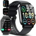 thumbnail image 1 of Relojes inteligentes masculinos y femeninos (marcar / contestar el teléfono), rastreador de actividad con monitor de frecuencia cardíaca / sueño, 100 modos de ejercicio / ip68 impermeable, 1 of 5