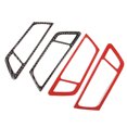 thumbnail image 1 of Handle 4Pcs Carbon Fiber Car Interior Door Handle Frame Cover Trim Accessory Fit for Q5 SQ5 8R, 1 of 8