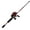 Red, variant on Zebco 33 CustomZ Spincast Reel and Fishing Rod Combo, 6-Foot Rod, Red