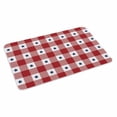 thumbnail image 2 of 4th of July Door Mat&nbsp;Indoor Outdoor Entrance,Non Slip Small Rug for Kitchen Bathroom Entryway Rug,Independence Day Red White Plaid Blue Star Washable Doormat Floor Mat for Office Home 16x24 Inch, 2 of 8