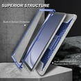 thumbnail image 4 of Fintie Shockproof Case for Samsung Galaxy Tab A11+ Plus 2025/ A9+ Plus 11 Inch 2023, Tuatara Rugged Unibody Hybrid Full Protective Bumper Kickstand Cover Built-in Screen Protector, Navy, 4 of 12