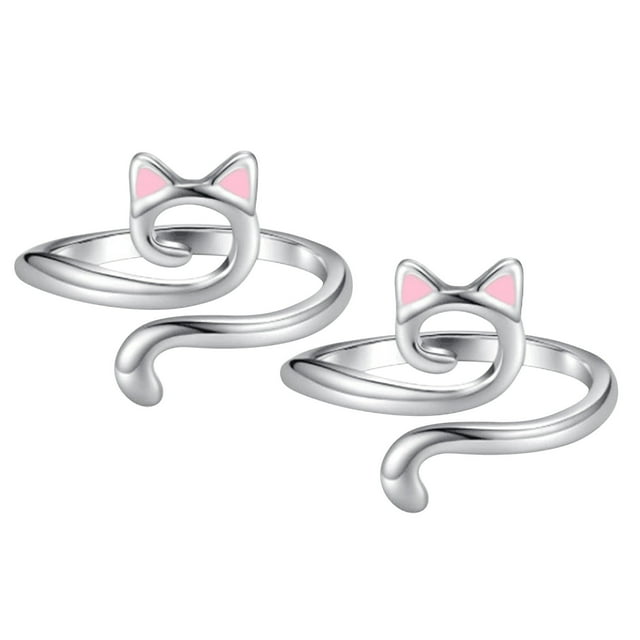 COM1950s Knitting Ring, Crochet Loop for Efficient Yarn Tension Control and Faster Knitting, Ergonomic for Left or Right Hand Use, Prevents Blisters and Yarn Damage, Durable Alloy with Embossed Finish