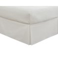 thumbnail image 2 of Fresh Ideas FRE20114WHIT01 Poplin Tailored Bed Skirt  White - Twin, 2 of 4