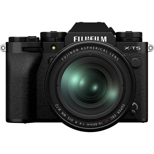 FUJIFILM X-T5 16-80mm Lens Mirrorless Camera (Black), Photography