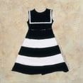thumbnail image 2 of Stajan-Ferkul, Andrea 15x15 White Modern Wood Framed Museum Art Print Titled - Nautical Girl I, 2 of 4