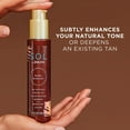 by Self Tanner Body Bronzer, For All Unique Skin Tones, Sunless Tanning, Washoff Luminous Body