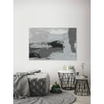 thumbnail image 4 of Marmont Hill Grey Horizon Canvas Wall Art, 4 of 7