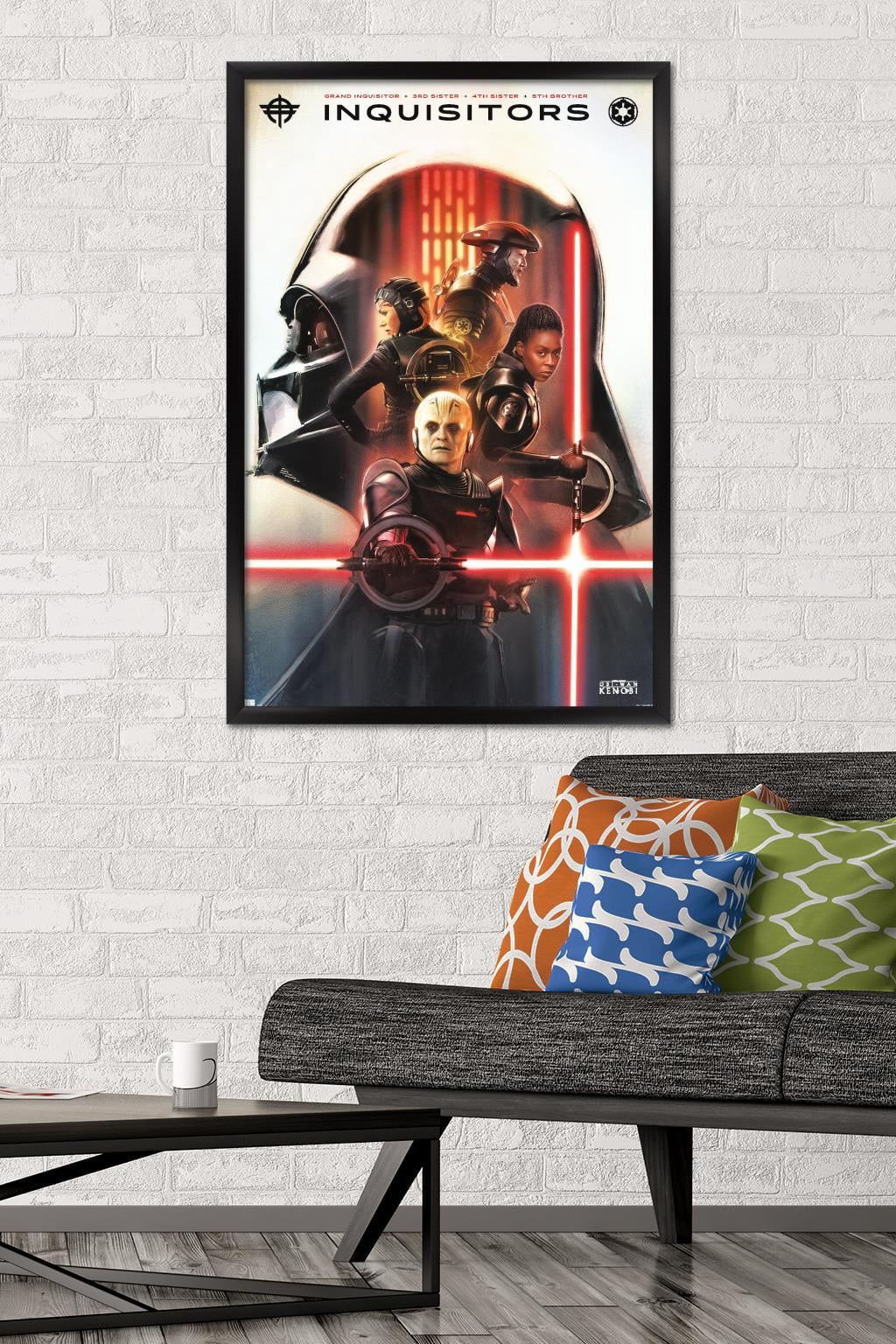 Star Wars: Obi-Wan Kenobi - Inquisitors Wall Poster, 22.375" x 34" Framed