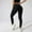 Black, variant on FUNUONY Workout Cargo Leggings With Pockets for Women Hidden Scrunch Butt Lifting Leggings Gym Yoga Pants Seamless High Waisted Workout Cargo Pants for Women Butt Lifting Leggings With Pockets for Wo