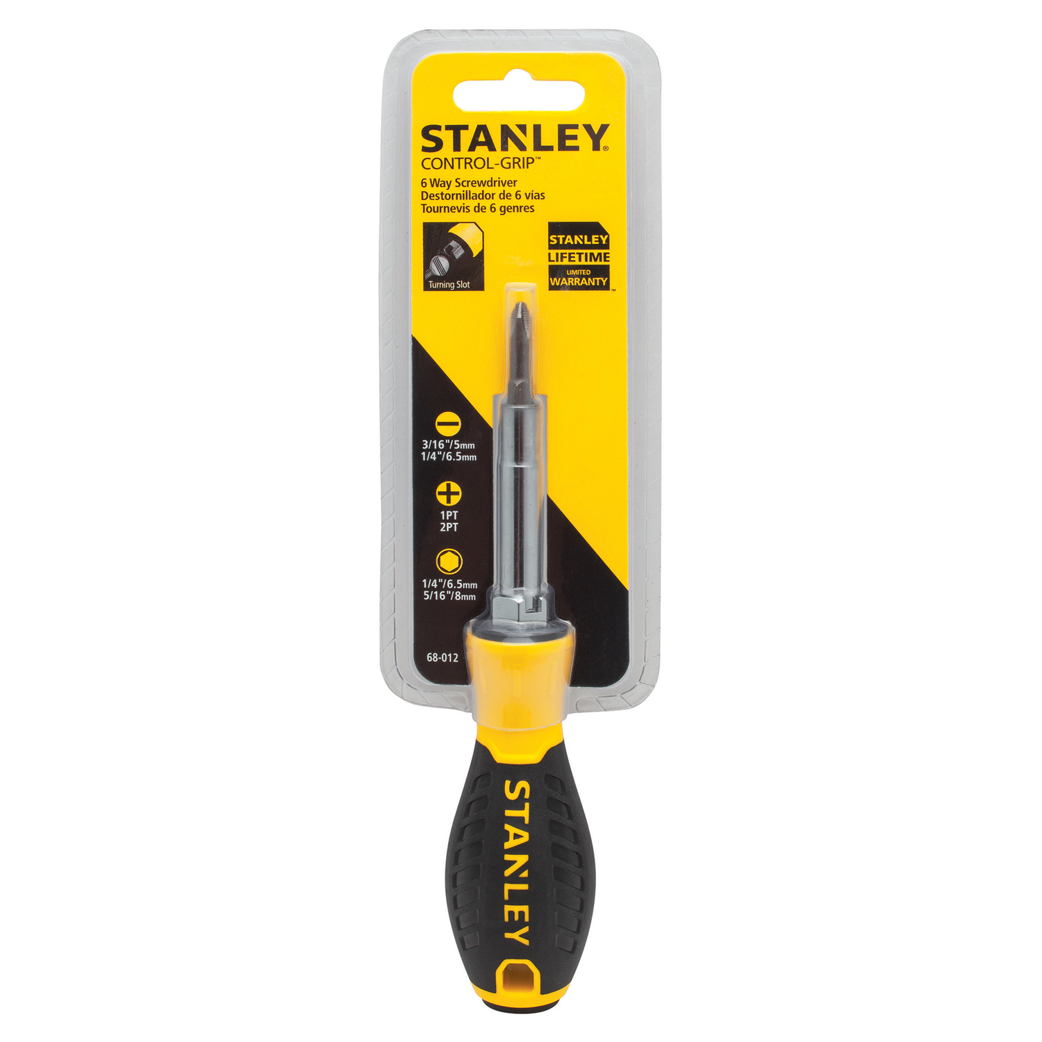 STANLEY 6-Way Quick-Change Interchangeable Screwdriver