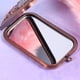 thumbnail image 5 of Espejo compacto vintage con diseño de mariposa y flor de cristal, espejo de maquillaje plegable portátil, espejo compacto de doble cara., 5 of 5