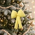 thumbnail image 6 of Christmas Bow Ornaments Soft Pastel Tree Decor for Wreaths, Garlands, Parties, 6 of 6