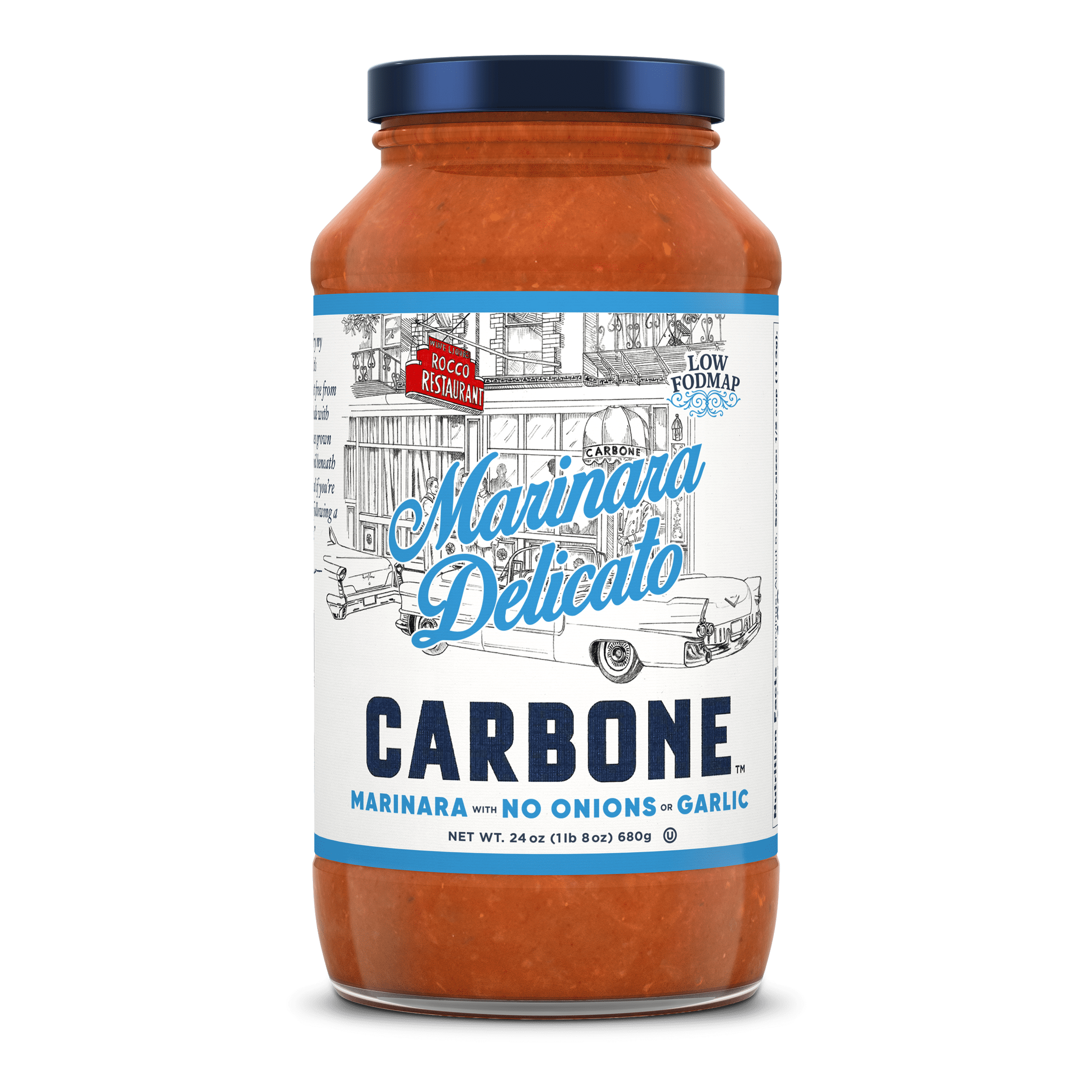 Carbone, Spicy Pizza Sauce, 14 oz, All Natural Vegetarian