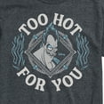 thumbnail image 3 of Disney Villains - Hades Too Hot For You - Men's Short Sleeve Graphic T-Shirt, 3 of 5