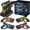 Teal/Pink, variant on Best Choice Products Rechargeable Laser Tag Set 4 Pack, No Vest Needed, Kids Adults Game - Teal/Pink