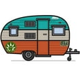 thumbnail image 3 of CafePress - Vintage FAN Travel Trailer Mugs - 11 oz Ceramic Mug - Novelty Coffee Tea Cup, 3 of 6