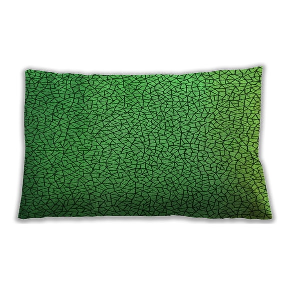 Ahgly Company Indoor Rectangular Contemporary Lumbar Throw Pillow, 13 inch by 19 inch
