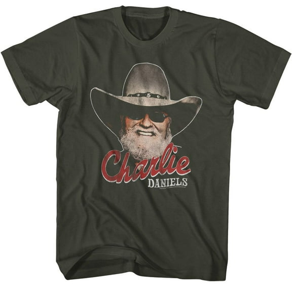 Charlie Daniels Band Smiling Charlie Smoke T-Shirt