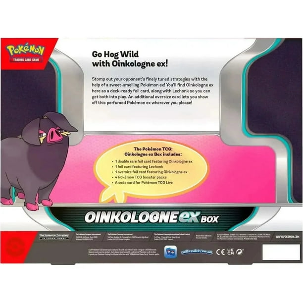oinkologne pokemon card ex - 158/198 Ultra Rare This incredible set includes a double rare foil card featuring the porcine powerhouse Oinkologne ex Pokemon Trading Card Game SV1S