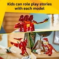 thumbnail image 5 of LEGO Creator 3 in 1 Fierce Dinosaur Building Toy for Boys & Girls, Ages 8+ - Kids Build 1 of 3 Prehistoric Animal Figures - Gift Idea for Birthdays - 31379, 5 of 8