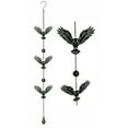 thumbnail image 2 of Whimsical Alchemy Sorcerer Night Goth Owls Metal Wall Hanging Mobile Wind Chime, 2 of 6