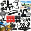 XtechÂ® CYCLING ACCESSORIES Kit for GoPro HERO+, HERO5, HERO4, Hero3 & Hero2 for Bike riding, Biking, Cycling, Racing, Dirt Bikes, Dirt Track Racing, Motorcycle Racing, Rallying, Uni-Cycling &  more
